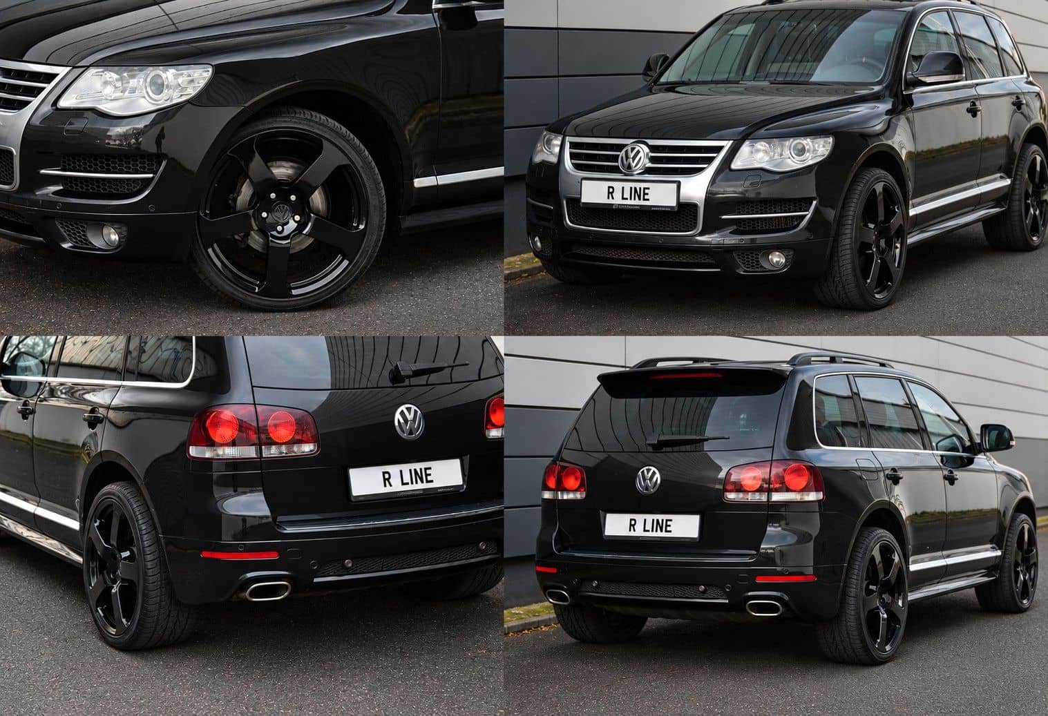VW Touareg V6 TDI*R-Line/AHK/Total Black/Traum!BRD – Foto 4